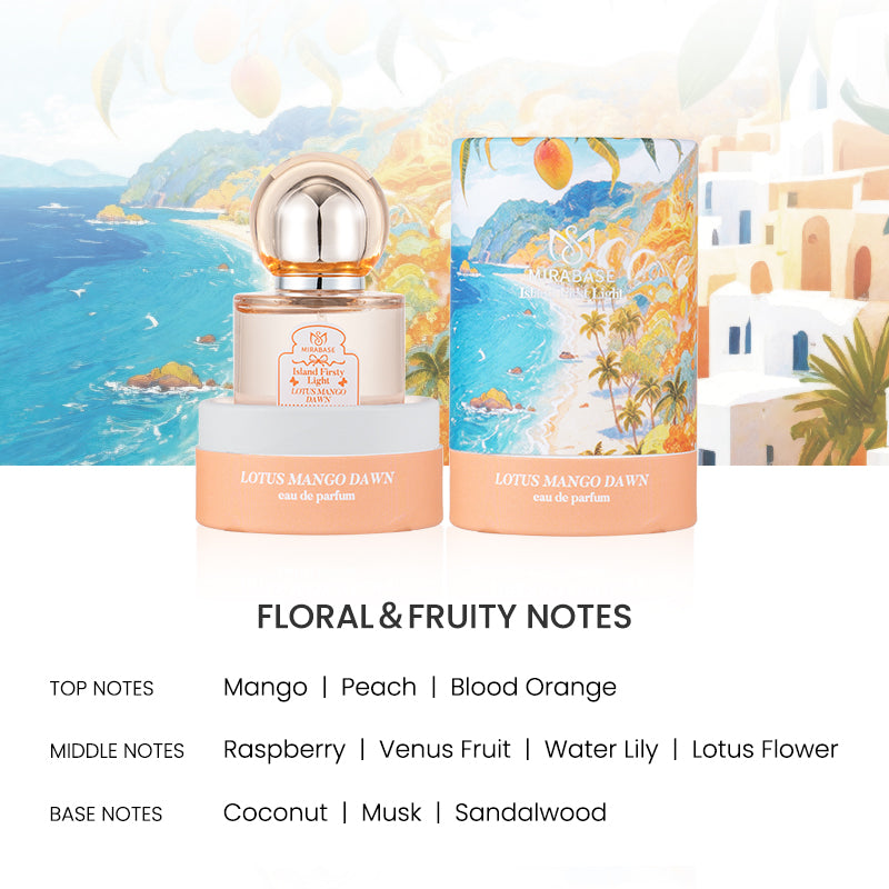 MIRABASE Island First Light Eau de Parfum | น้ำหอม 6 กลิ่น 30 มล.