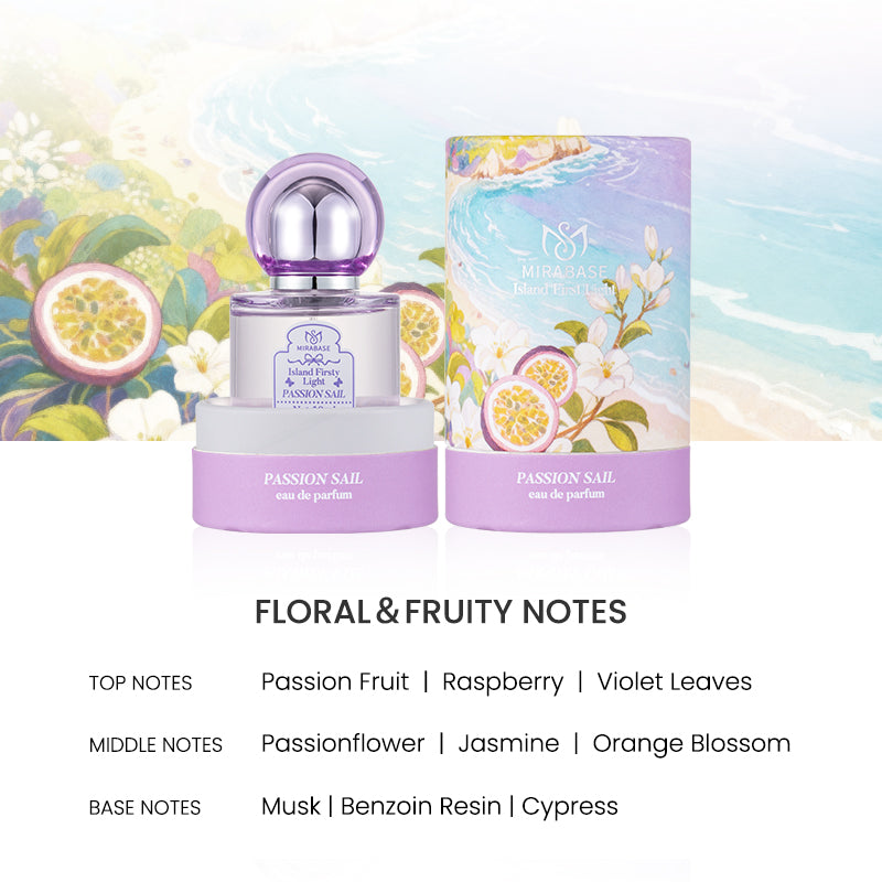 MIRABASE Island First Light Eau de Parfum | น้ำหอม 6 กลิ่น 30 มล.