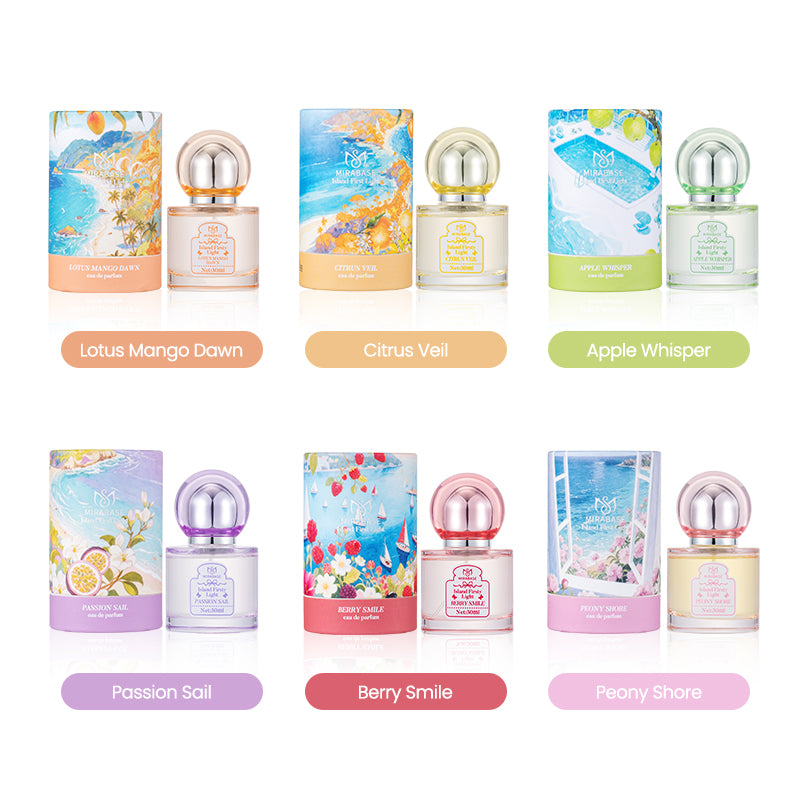 MIRABASE Island First Light Eau de Parfum | น้ำหอม 6 กลิ่น 30 มล.