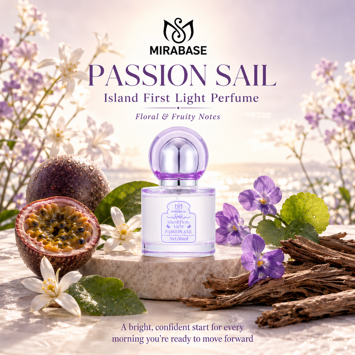 MIRABASE Island First Light Eau de Parfum | น้ำหอม 6 กลิ่น 30 มล.